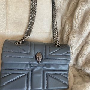 Kurt Geiger handbag with chain strap- Gray